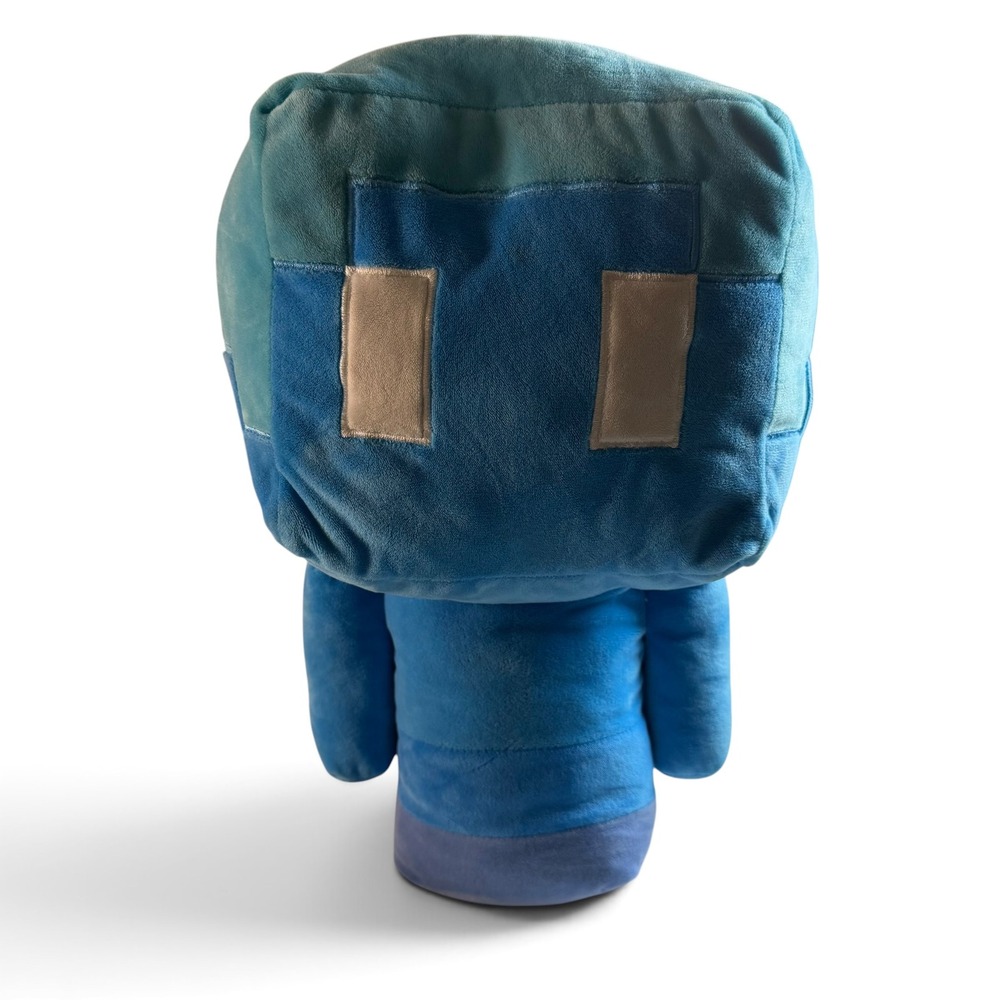 Minecraft Allay Plush 15 Inch Large Blue Stuffed Animal Toy Mob Wings